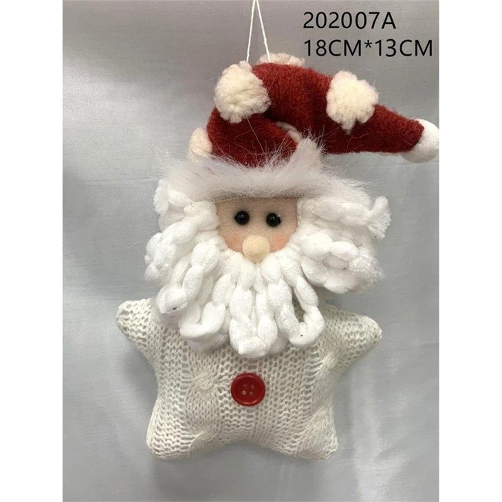 Fabric Christmas Hanging Ornaments