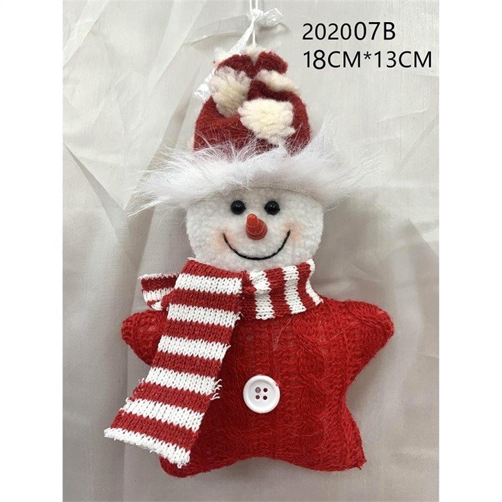 Fabric Christmas Hanging Ornaments