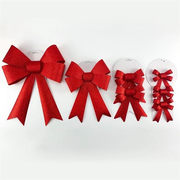 Glitter Christmas Bow