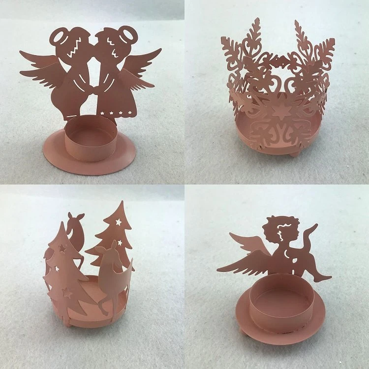 Metal Tea Candle Holder