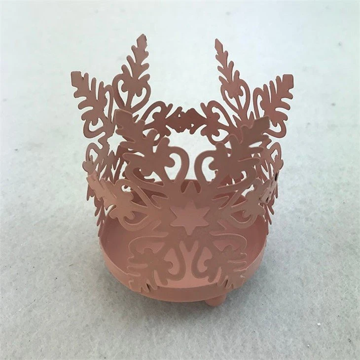 Metal Tea Candle Holder