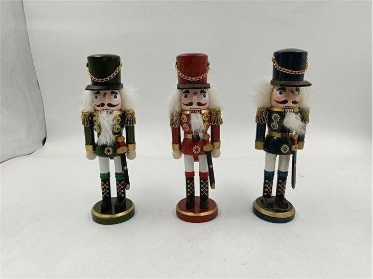 Tall Wooden Nutcracker Soldier