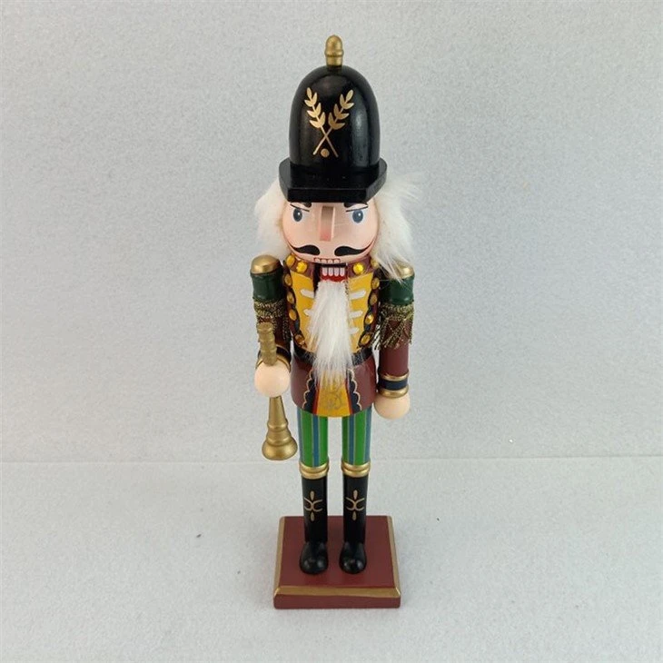 Tall Wooden Nutcracker Soldier
