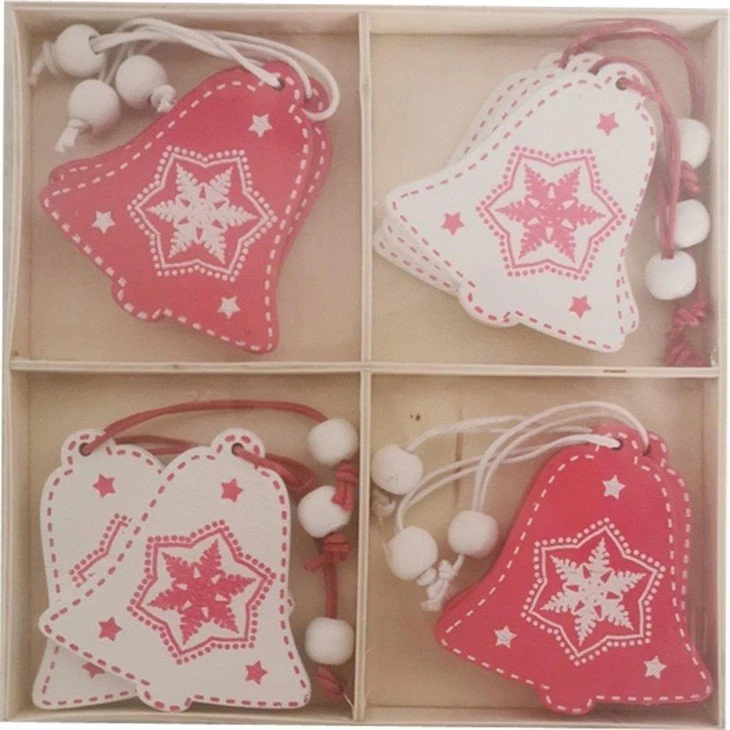 Wooden Christmas Tree Decoration Set