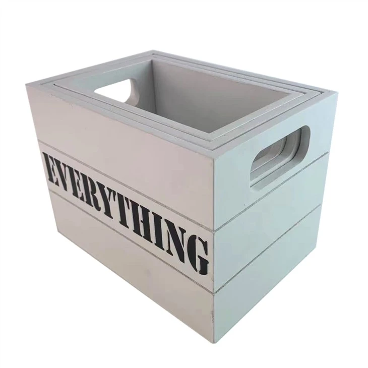 Wooden Storage Box Set