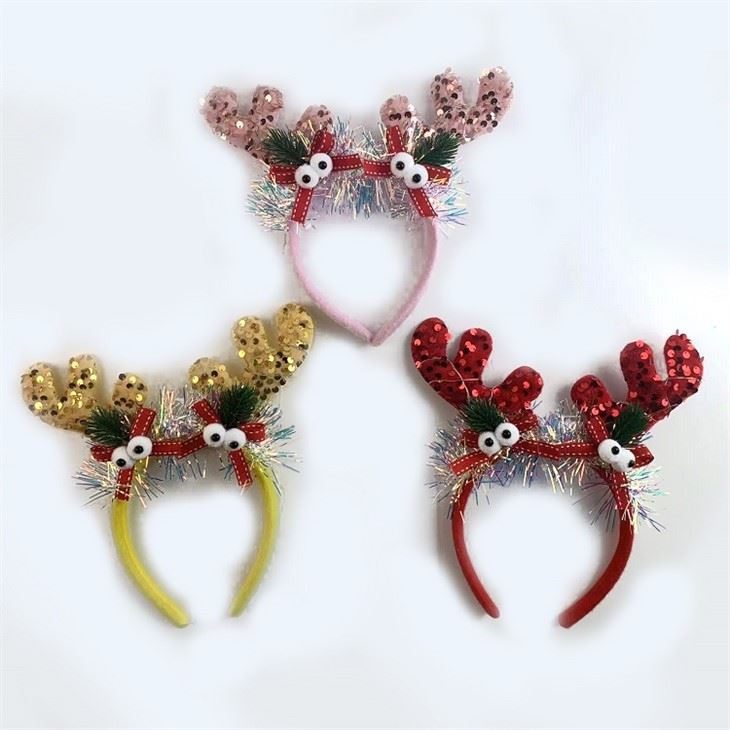 Christmas Reindeer Antler Headband