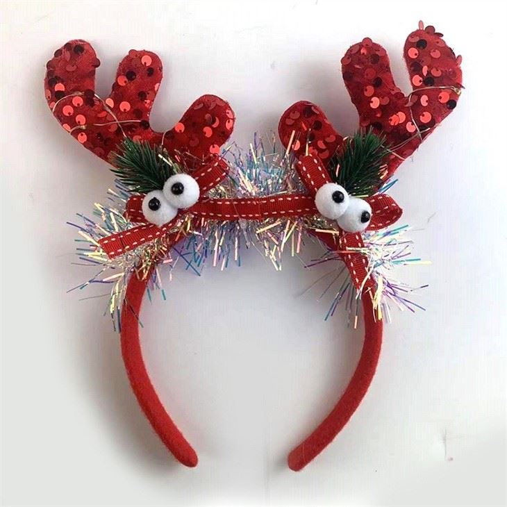 Christmas Reindeer Antler Headband
