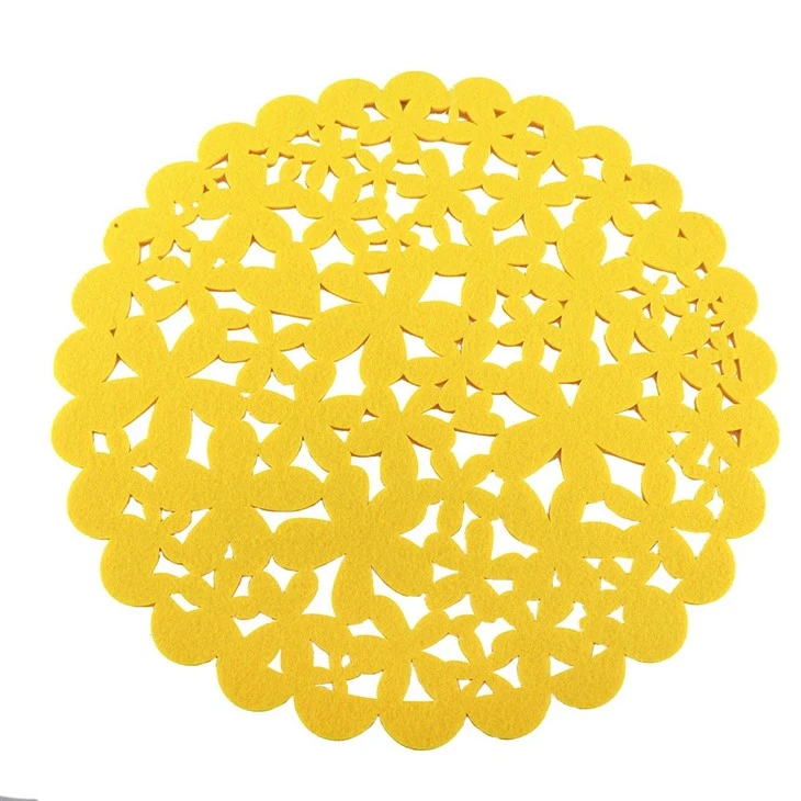 Easter Felt Coaster Mats Felt Desk Pad