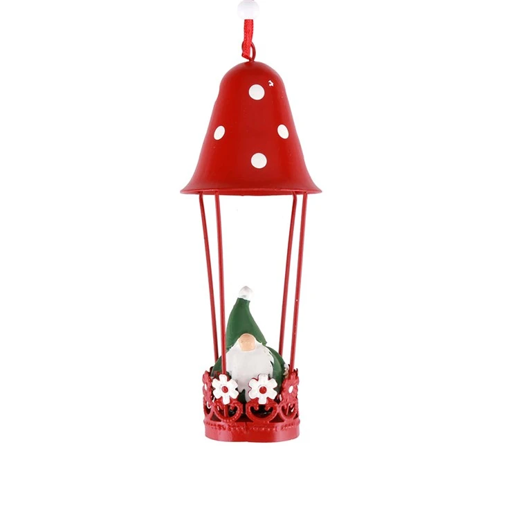 Christmas Tree Hot Air Balloon Parachute Design Pendant