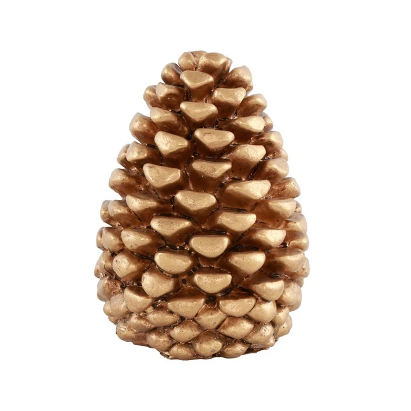 Gold Pine Cone Ornament