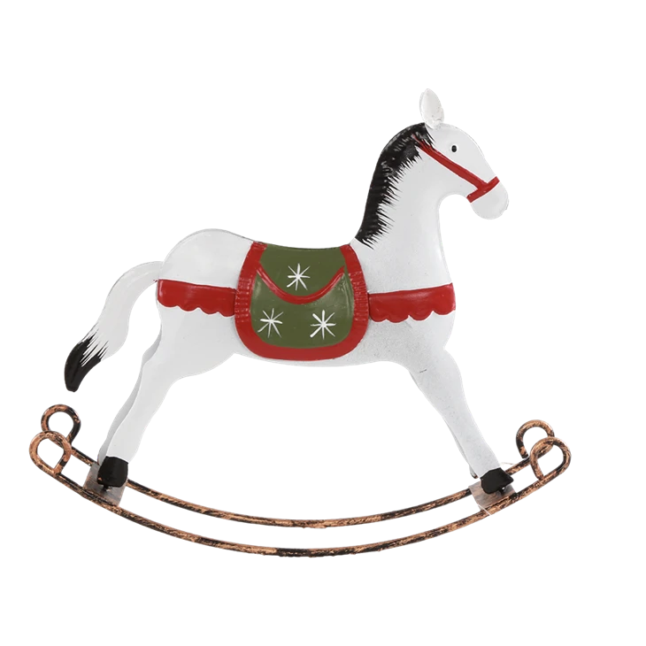 Rocking Horse Christmas Tabletop Decoration