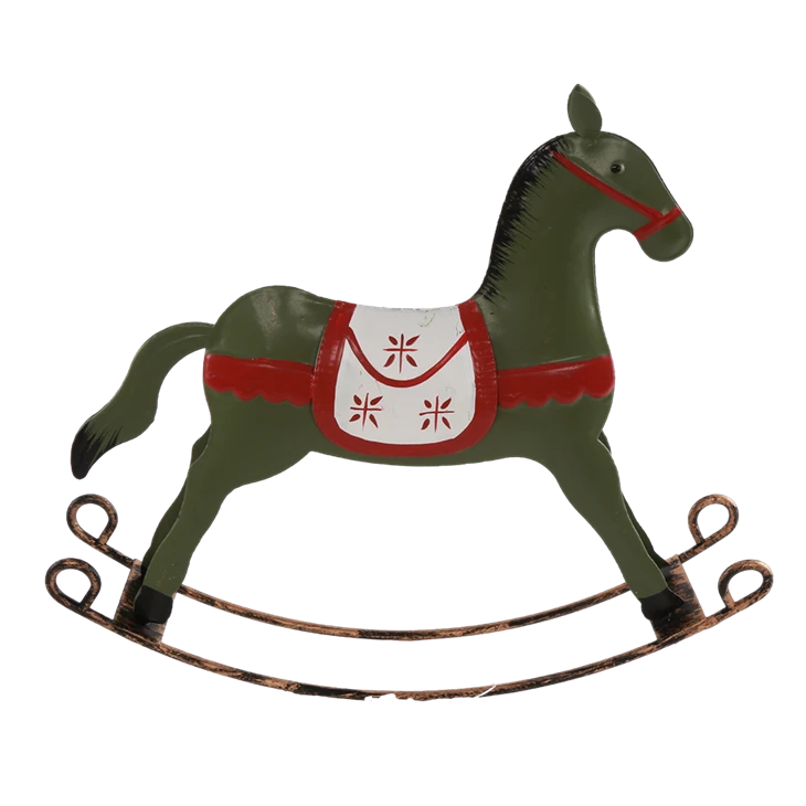 Rocking Horse Christmas Tabletop Decoration