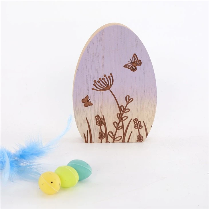 Wooden Easter Eggs Decoration