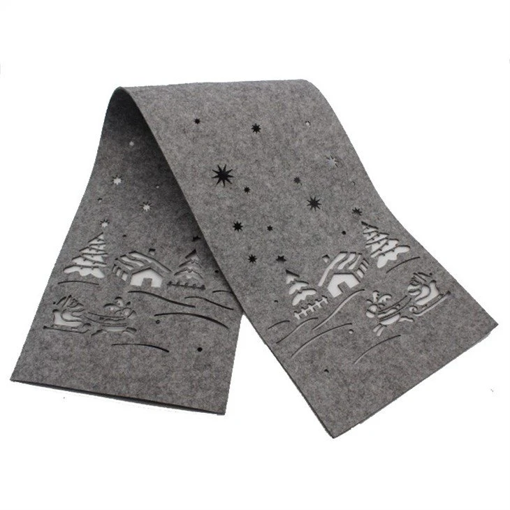 Christmas Felt Table Runner