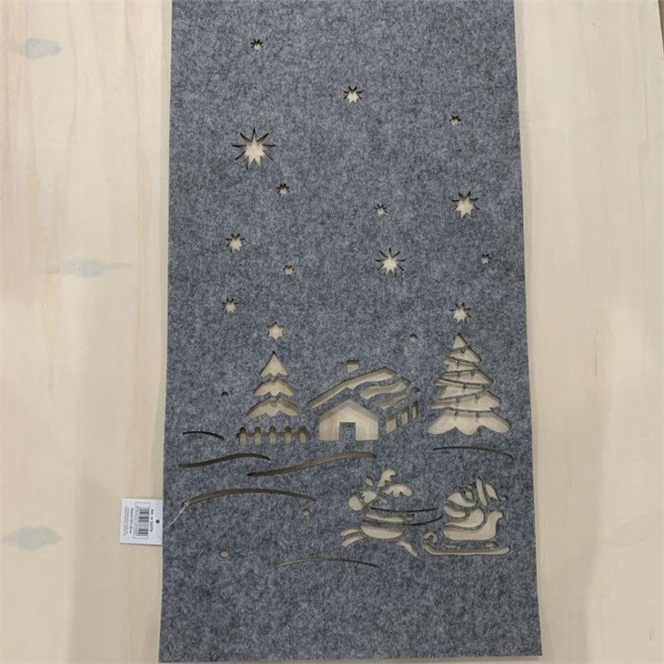 Christmas Felt Table Runner