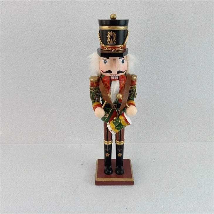 Tall Wooden Nutcracker Soldier