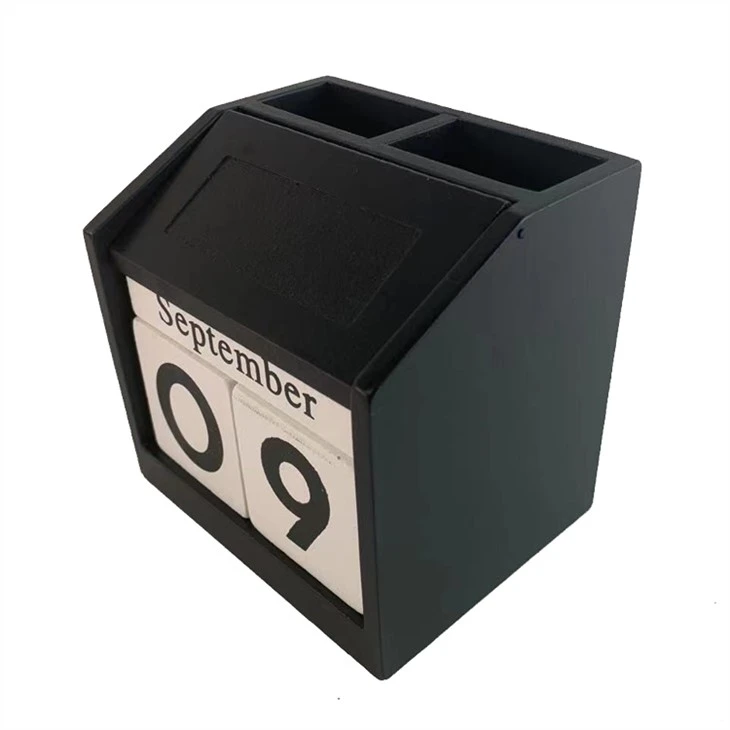 Wooden Calendar Box