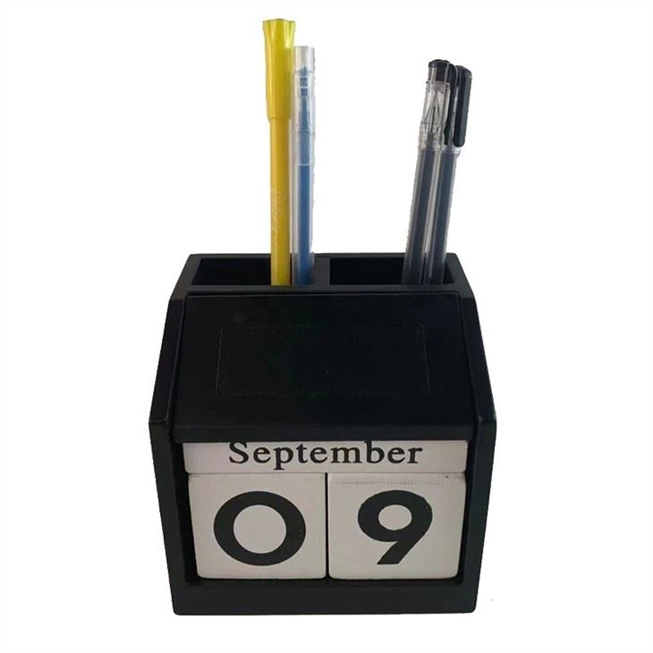 Wooden Calendar Box