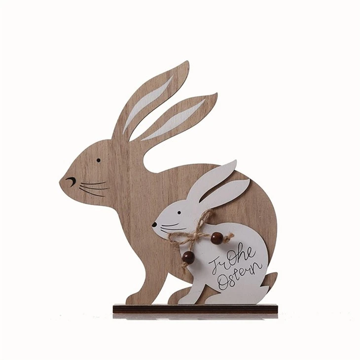 Wooden Easter Rabbits