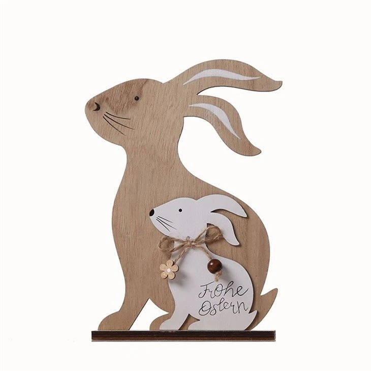 Wooden Easter Rabbits