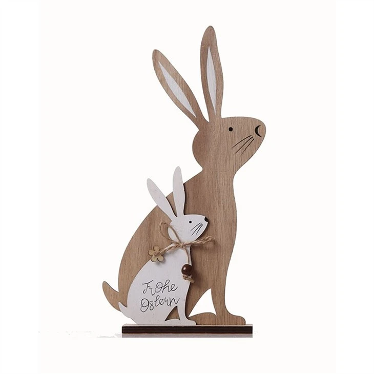 Wooden Easter Rabbits