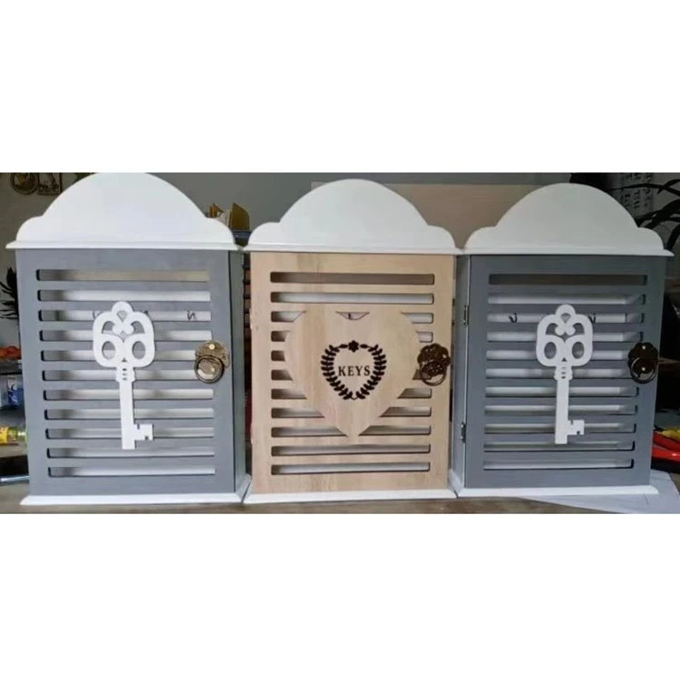 Wooden Wall Mounted Key Box