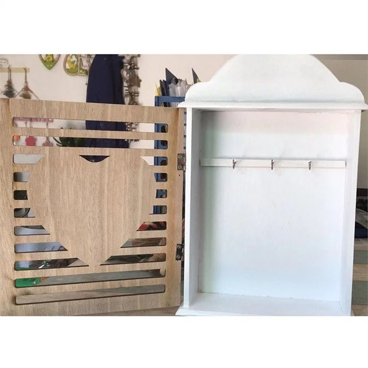 Wooden Wall Mounted Key Box