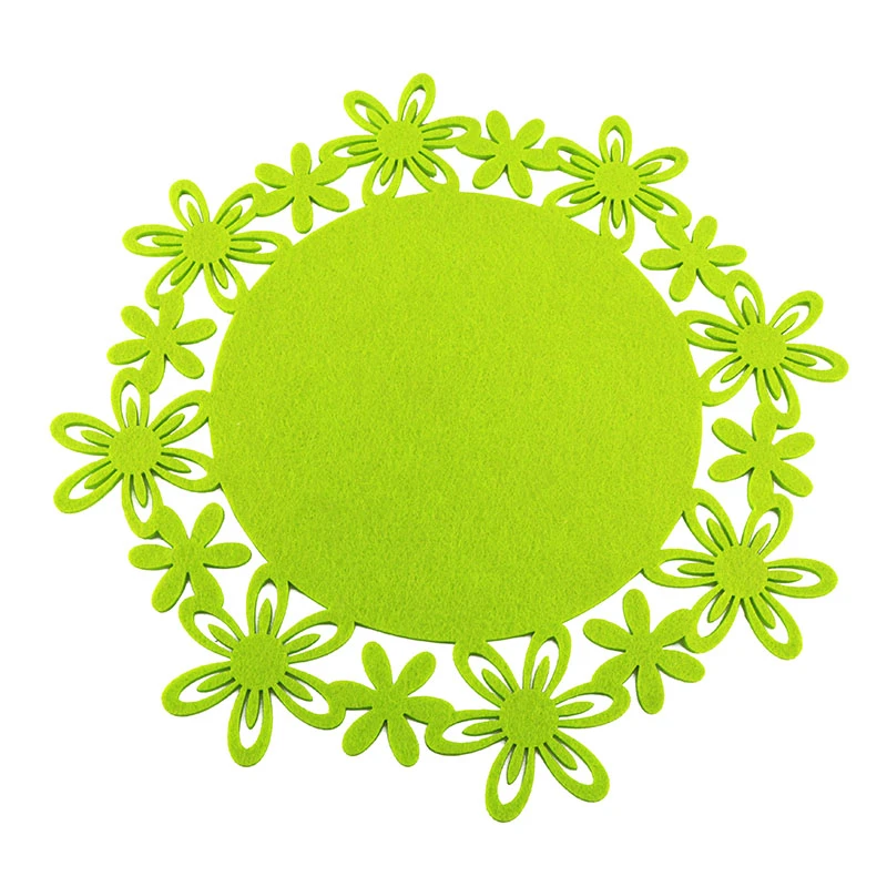 Easter Felt Coaster Mats Felt Desk Pad