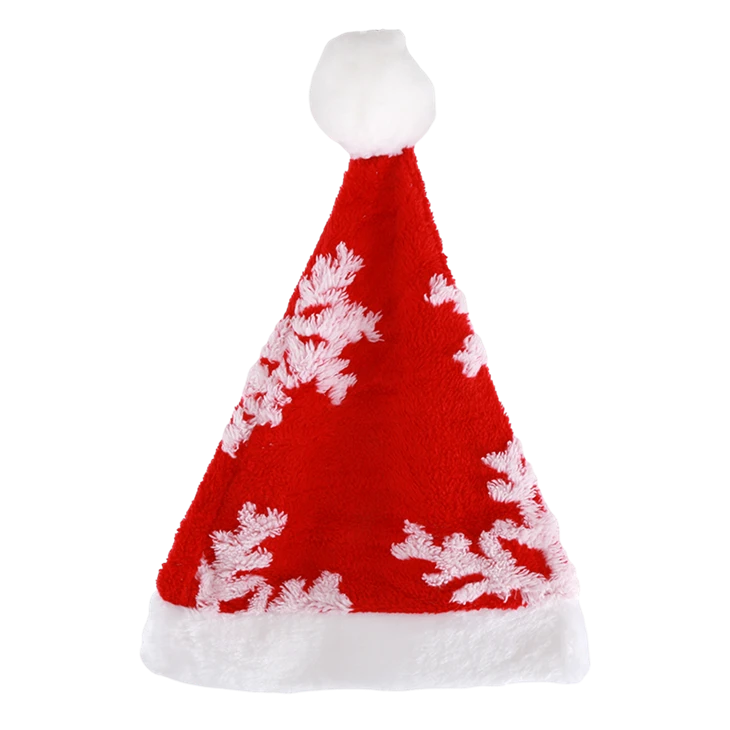 Wholesale Santa Hat Adult Kids Xmas Festival Holiday Velvet Christmas Hats