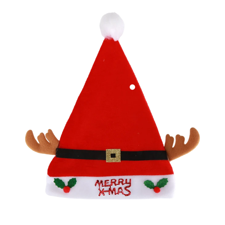 Wholesale Santa Hat Adult Kids Xmas Festival Holiday Velvet Christmas Hats