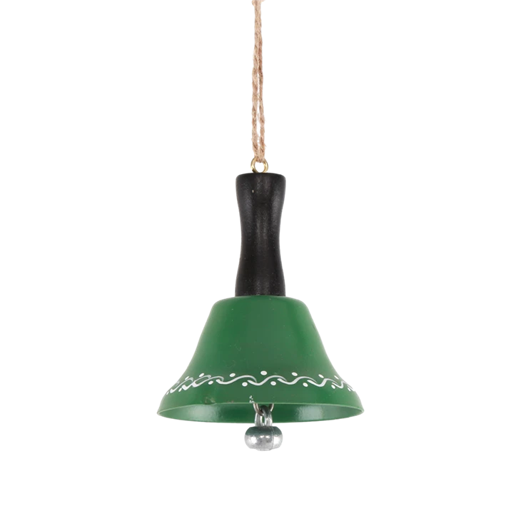 DIY Christmas Tree Bell Hanging Pendant Metal Crafts Gift