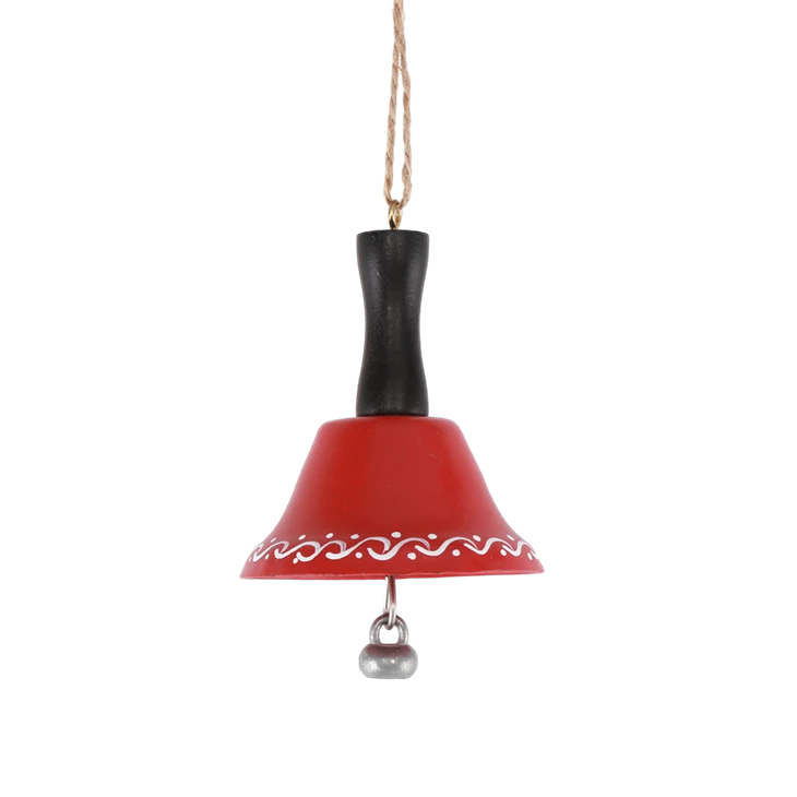 DIY Christmas Tree Bell Hanging Pendant Metal Crafts Gift