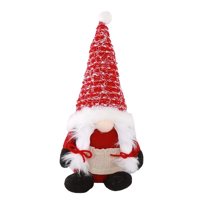 Fabric Christmas Santa Claus Doll Decor