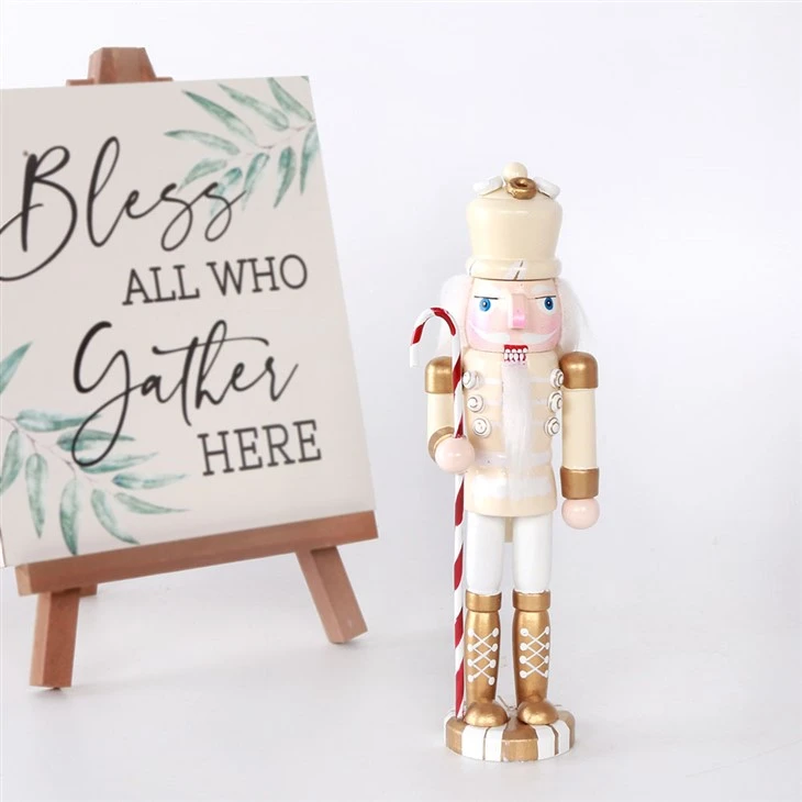 Natural Wood Christmas Nutcracker