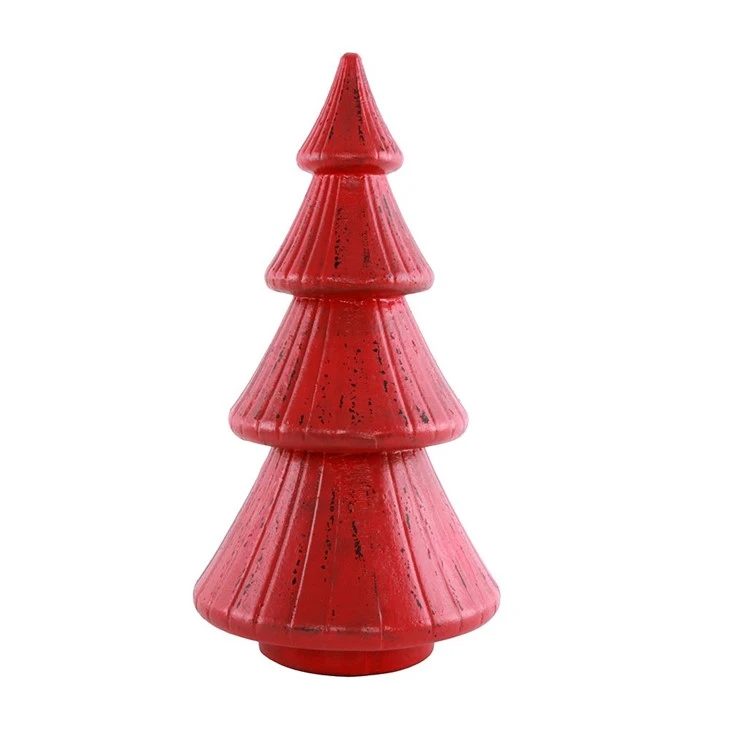 Resin Christmas Tree Tabletop Ornaments