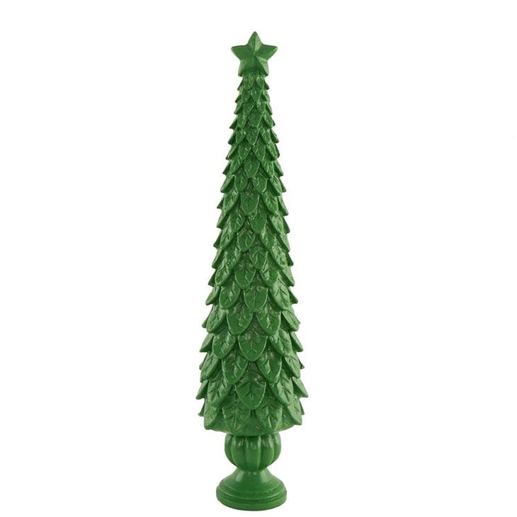 Resin Christmas Tree Tabletop Ornaments